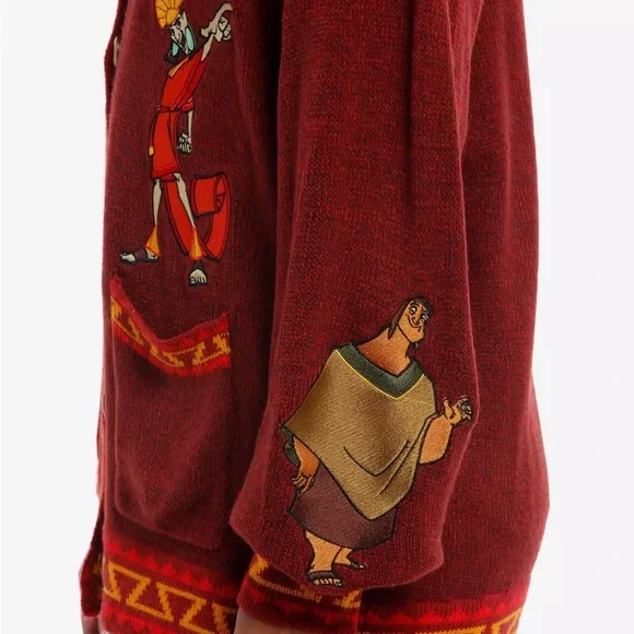 Disney The Emperor's New Groove Character Cardigan Hot Topic‎ - Picture 5 of 5